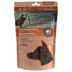 Chewies Maxitiras De Carne Para Perros - Pack Mixto -Mascota Suministros Ventas 031421 chewies fleischstreifen maxi wild 150g hs 01 4