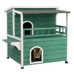 Casita Sunroof Para Mascotas -Mascota Suministros Ventas 100823 katzenhaus sonnendach fg 5087 3
