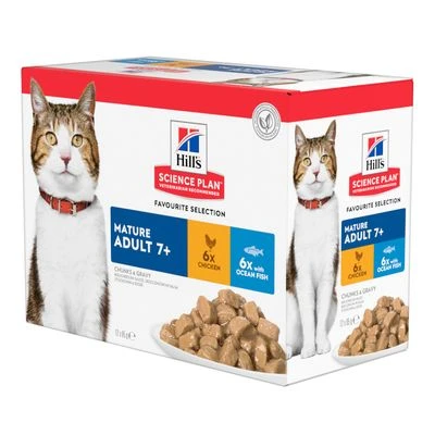 Hill's Science Plan Hill's Feline Mature Adult 7+ Para Gatos 2 Hill's Science Plan Hill's Feline Mature Adult 7+ Para Gatos - Imagen 2