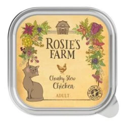 Rosie's Farm 32 X 100 G Comida Húmeda Para Gatos - Pack Ahorro 10 Rosie's Farm 32 X 100 G Comida Húmeda Para Gatos - Pack Ahorro -Mascota Suministros Ventas 106315 pla rosie sfarm cats chicken 100g 9