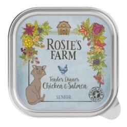 Rosie's Farm 32 X 100 G Comida Húmeda Para Gatos - Pack Ahorro 15 Rosie's Farm 32 X 100 G Comida Húmeda Para Gatos - Pack Ahorro -Mascota Suministros Ventas 106407 pla rosie sfarm cats senior chickensalmon 100g 4
