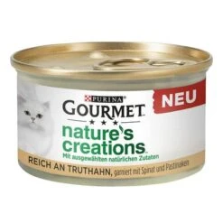 Purina Gourmet Nature's Creations 24 X 85 G -Mascota Suministros Ventas 109903 pla nestle purina gourmet naturescreation grilled turkeyspinach 85g hs 01 0
