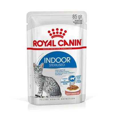 Royal Canin Indoor Sterilised En Salsa 2 Royal Canin Indoor Sterilised En Salsa - Imagen 2