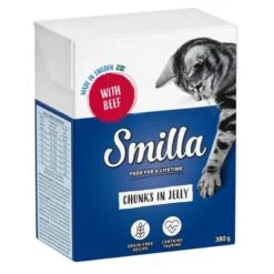 Smilla Bocaditos 24 X 370 G / 380 G -Mascota Suministros Ventas 111763 pla smilla chunksinjelly beef 380g 3