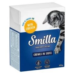Smilla Bocaditos 24 X 370 G / 380 G -Mascota Suministros Ventas 111911 pla smilla chunksinsauce chicken 370g 1