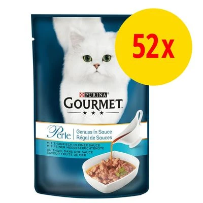 Purina Gourmet Perle Delicias En Salsa 52 X 85 G - Pack Ahorro 1 Purina Gourmet Perle Delicias En Salsa 52 X 85 G - Pack Ahorro