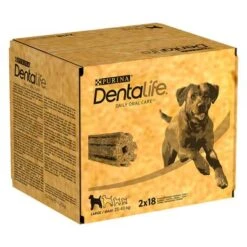 PURINA Dentalife Snacks Dentales Para Perros Grandes (25-40 Kg) 21 PURINA Dentalife Snacks Dentales Para Perros Grandes (25-40 Kg) -Mascota Suministros Ventas 130099 pla nestle ger main dc purina dentalife t gliche zahnpflege snacks f r gro e hunde x36 sticks 0