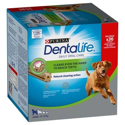 PURINA Dentalife Snacks Dentales Para Perros Grandes (25-40 Kg) 2 PURINA Dentalife Snacks Dentales Para Perros Grandes (25-40 Kg) - Imagen 2