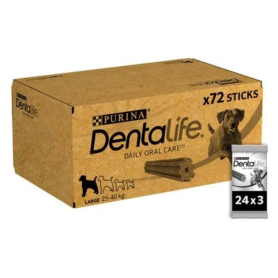 PURINA Dentalife Snacks Dentales Para Perros Grandes (25-40 Kg) 12 PURINA Dentalife Snacks Dentales Para Perros Grandes (25-40 Kg) - Imagen 12