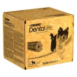PURINA Dentalife Snacks Dentales Para Perros Medianos (12-25 Kg) -Mascota Suministros Ventas 130102 pla purina dentalife t gliche zahnpflege snacks f r mittelgro e hunde 48stic s hs 03 1