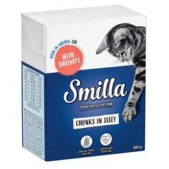 Smilla Bocaditos 24 X 370 G / 380 G -Mascota Suministros Ventas 132798 pla smilla chunksinjelly shrimp 370g 4