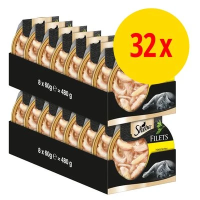 Sheba Feine Filets 32 X 60 G Comida Húmeda Para Gatos 1 Sheba Feine Filets 32 X 60 G Comida Húmeda Para Gatos