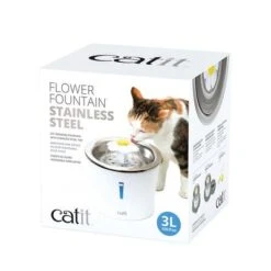 Bebedero Fuente Catit Flower Fountain De Acero, 3 L 10 Bebedero Fuente Catit Flower Fountain De Acero, 3 L -Mascota Suministros Ventas 135197 hagencontainer catit blumentrinkbrunnen edelstahl trinkbrunnen 3liter hs 02 1