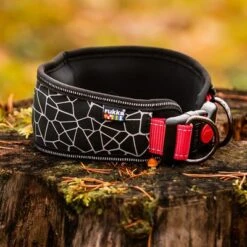 Rukka® Cube Soft Collar, Rojo / Negro 10 Rukka® Cube Soft Collar, Rojo / Negro -Mascota Suministros Ventas 139798 lfashion rukka cube soft halsband rot hs 07 5