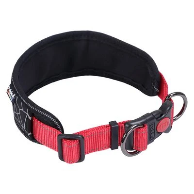 Rukka® Cube Soft Collar, Rojo / Negro 2 Rukka® Cube Soft Collar, Rojo / Negro - Imagen 2