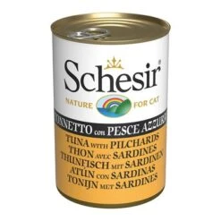 Pack Ahorro: Schesir 12 X 140 G -Mascota Suministros Ventas 140196 pla mp schesir cat dose in gelatine 6x 140g thunfisch sardine 1 6
