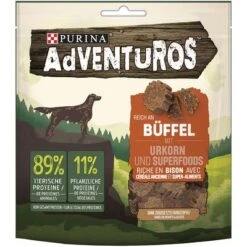 PURINA Adventuros Rico En Búfalo Con Granos Ancestrales 13 PURINA Adventuros Rico En Búfalo Con Granos Ancestrales -Mascota Suministros Ventas 142497 pla adventuros hundesnacks buffalo es 120g hs 01 5