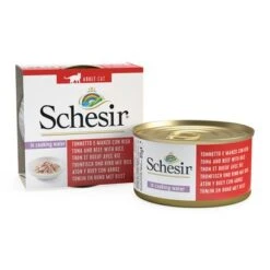 Schesir Natural Con Arroz 6 X 85 G -Mascota Suministros Ventas 15876 pla schesir natural mit reis 85g reiner thunfisch und rind mit reis hs 1 1