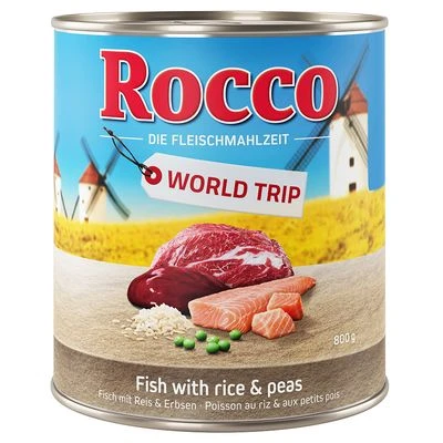 Rocco Vuelta Al Mundo España, Pescado Con Arroz Y Guisantes 1 Rocco Vuelta Al Mundo España, Pescado Con Arroz Y Guisantes