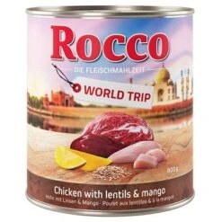 Rocco Vuelta Al Mundo India, Pollo Con Lentejas Y Mango