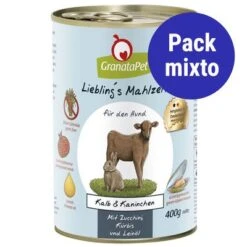 GranataPet Liebling's Mahlzeit 400 G Comida Húmeda Para Perros - Pack Mixto