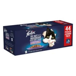 Megapack Ahorro Felix Fantastic 132 X 85 G -Mascota Suministros Ventas 171596 pla nestlegermaindc felix sogut pouches huhn rind thunfisch lachs 44x85g hs 01 4 1