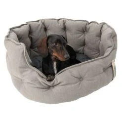 Cama Cozy EcoLIFE Gris Para Perros 30 Cama Cozy EcoLIFE Gris Para Perros -Mascota Suministros Ventas 180712 cozy ecolife grau fg 6355 0
