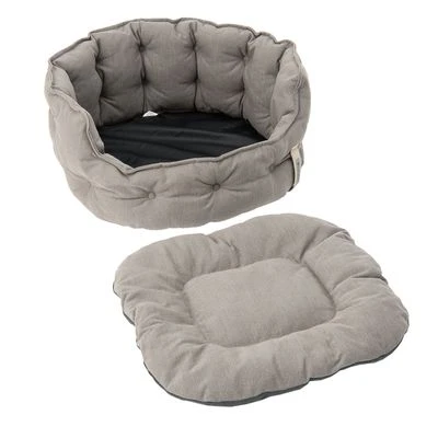 Cama Cozy EcoLIFE Gris Para Perros 10 Cama Cozy EcoLIFE Gris Para Perros - Imagen 10