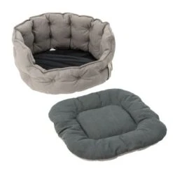 Cama Cozy EcoLIFE Gris Para Perros 27 Cama Cozy EcoLIFE Gris Para Perros -Mascota Suministros Ventas 180712 cozy ecolife grau fg 6373 1