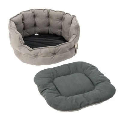 Cama Cozy EcoLIFE Gris Para Perros 12 Cama Cozy EcoLIFE Gris Para Perros - Imagen 12