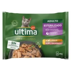 Ultima Cat Sterilized 48 X 85 G Comida Húmeda Para Gatos 16 Ultima Cat Sterilized 48 X 85 G Comida Húmeda Para Gatos -Mascota Suministros Ventas 181499 ultima cat sterilized huhnlachs hs 03 7