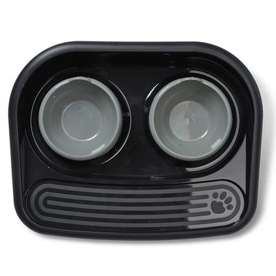 Comedero Doble Savic Butler Happy Planet Para Mascotas 1 Comedero Doble Savic Butler Happy Planet Para Mascotas