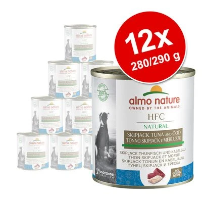 Pack Ahorro Almo Nature HFC 12 X 280 G / 290 G 1 Pack Ahorro Almo Nature HFC 12 X 280 G / 290 G