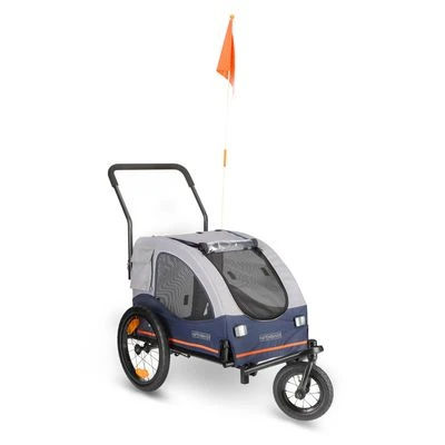 Remolque Para Ir En Bicicleta HAFENBANDE Cabby M Para Perros 2 Remolque Para Ir En Bicicleta HAFENBANDE Cabby M Para Perros - Imagen 2