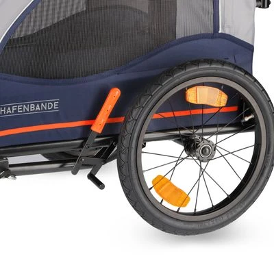 Remolque Para Ir En Bicicleta HAFENBANDE Cabby M Para Perros 10 Remolque Para Ir En Bicicleta HAFENBANDE Cabby M Para Perros - Imagen 10