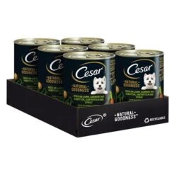 Cesar Natural Goodness Latas Para Perros -Mascota Suministros Ventas 186508 marsgermany cesar naturalgoodness lamm 6x400g hs 02 7