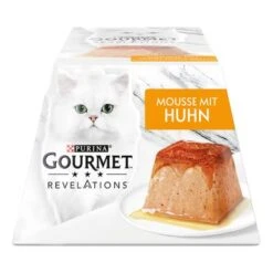 Gourmet Revelations Mousse 48 X 57 G -Mascota Suministros Ventas 190443 nestle sparpaket gourmet revelations mousse katzenfutter huhnrind 48x57g hs 02 2