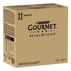 Gourmet Revelations Mousse 48 X 57 G -Mascota Suministros Ventas 190444 pla nestle gourmet revelations mousse thunfischlachs 7