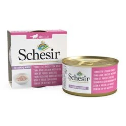Schesir Natural Con Arroz 6 X 85 G -Mascota Suministros Ventas 1 15879 pla schesir natural mit reis 85 reines huhn und rind mit reis hs 1 9