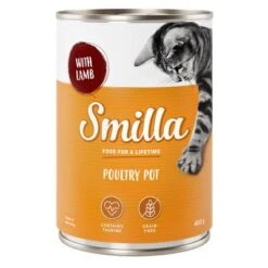 Smilla Tierna Ave 24 X 400 G - Pack Ahorro 9 Smilla Tierna Ave 24 X 400 G - Pack Ahorro -Mascota Suministros Ventas 1 28069 pla smilla poulrypot lamb 400g 0
