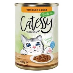 Los más vendidos -Mascota Suministros Ventas 1 28346 pla catessy gravy duck 400g 0