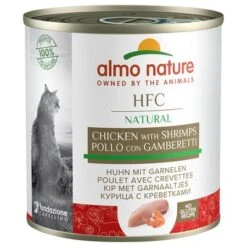 Almo Nature HFC 12 X 280 G - Pack Ahorro 10 Almo Nature HFC 12 X 280 G - Pack Ahorro -Mascota Suministros Ventas 1 57412 pla almo nature natural huhngarnelen 9