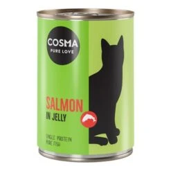 Cosma Original En Gelatina 12 X 400 G - Pack Ahorro -Mascota Suministros Ventas 1 92304 pla cosma original salmon 400g 6