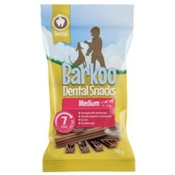 PROMO: Pack 224 Uds. Barkoo Dental Snacks Para Perros 22 PROMO: Pack 224 Uds. Barkoo Dental Snacks Para Perros -Mascota Suministros Ventas 1 barkoo dental medium 180g 1000x1000 5
