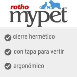 Contenedor De Pienso Rotho MyPet Flo Para Servir 9 Contenedor De Pienso Rotho MyPet Flo Para Servir -Mascota Suministros Ventas 1 benefits template accesories 1000x1000 int 3 7