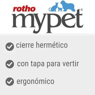 Contenedor De Pienso Rotho MyPet Flo Para Servir 4 Contenedor De Pienso Rotho MyPet Flo Para Servir - Imagen 4