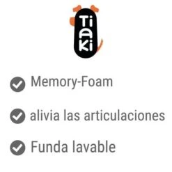 Colchón Ortopédico TIAKI Outdoor Para Perros 20 Colchón Ortopédico TIAKI Outdoor Para Perros -Mascota Suministros Ventas 1 benefits template accesories 1000x1000 int 9 5