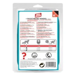 Simple Solution Pañal Lavable Para Perros -Mascota Suministros Ventas 200309 manna pro simple solution waschbare windel hs3 1