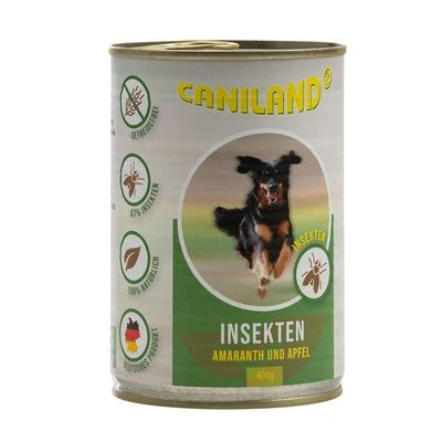 Caniland Con Insectos Comida Húmeda Para Perros