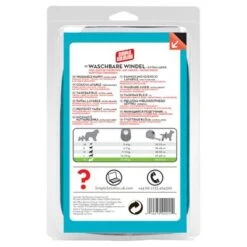Simple Solution Pañal Lavable Para Perros -Mascota Suministros Ventas 201597 manna pro simple solution waschbare windel hs7 3